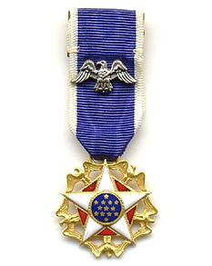 The Presidential Medal of Freedom.