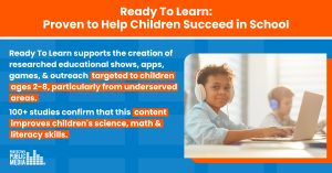 Ready To Learn: Proven to Help Children Succeed in School
